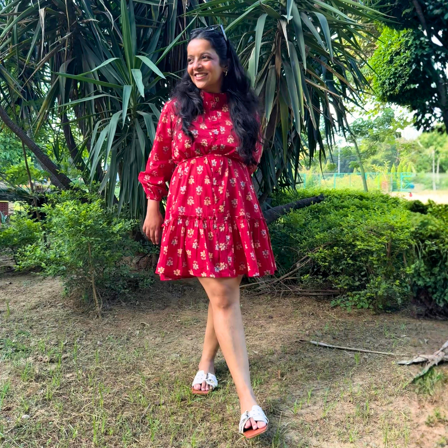 Renne Rouge Belted Dress