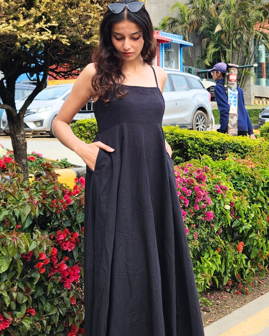 Midnight Muse Maxi Dress