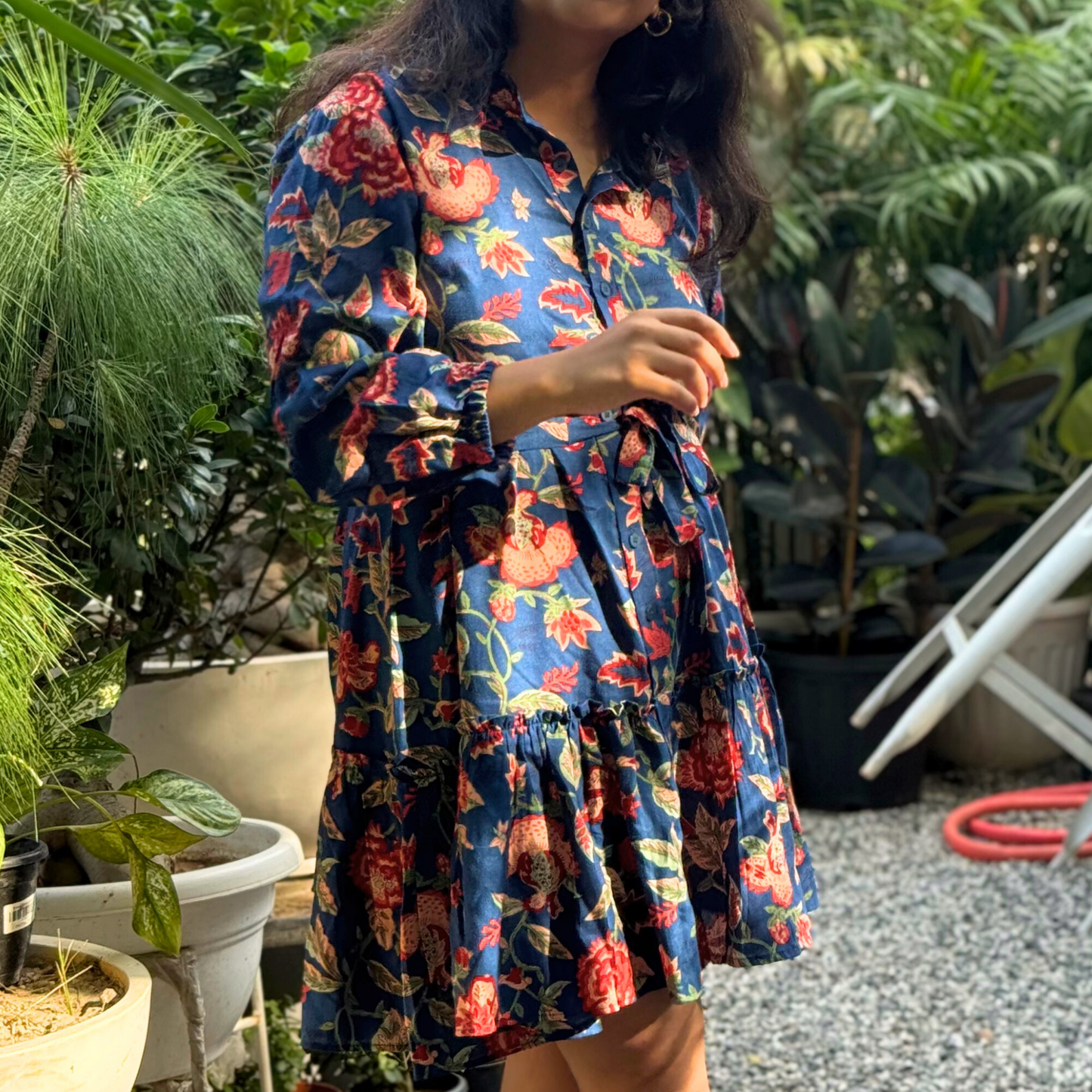 Celeste Amore Belted Dress