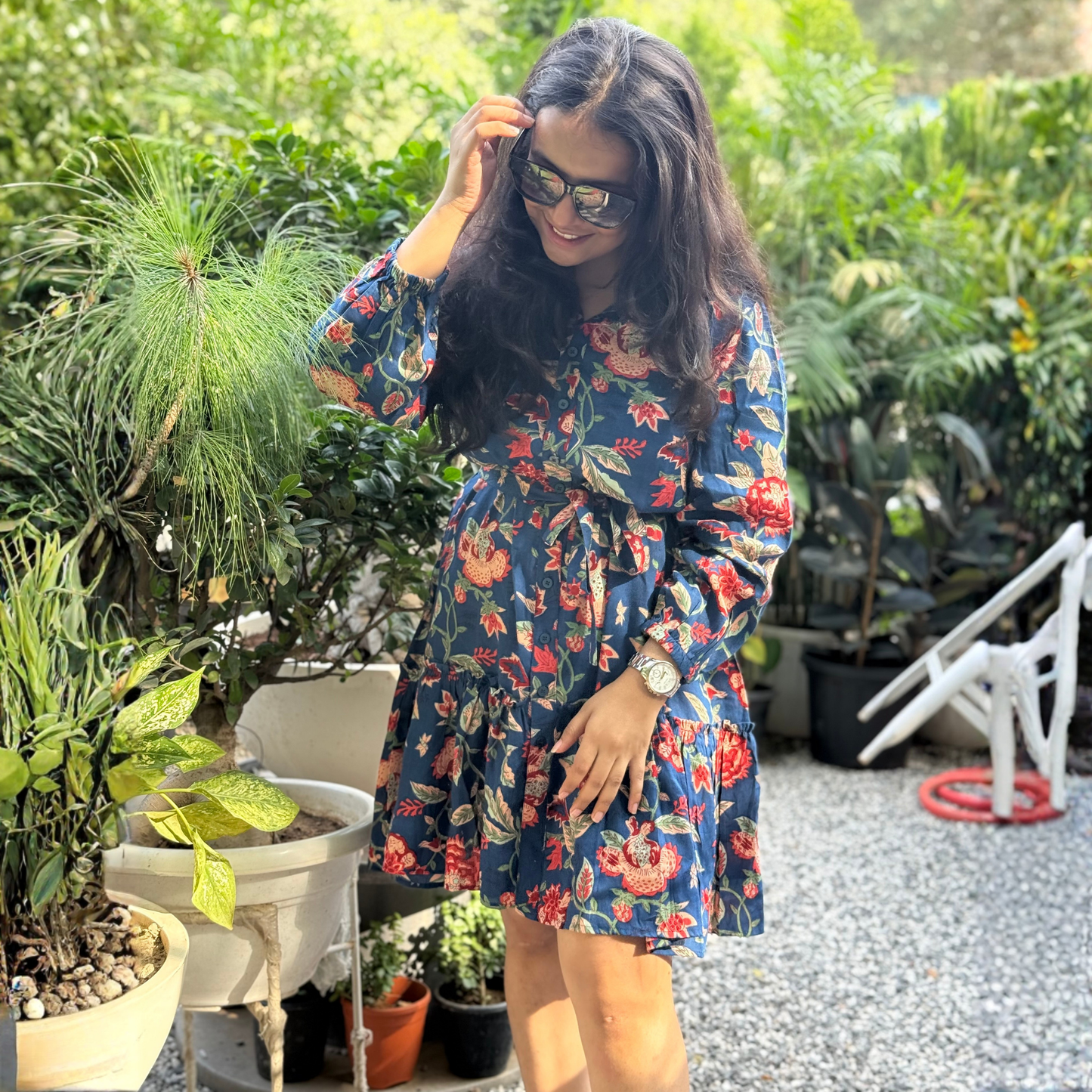 Celeste Amore Belted Dress